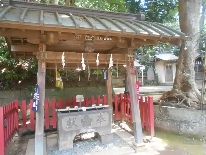 諏訪神社の手水舎