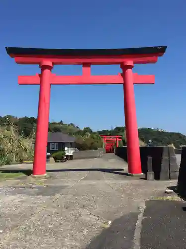 片田稲荷神社の鳥居