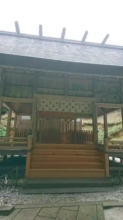 比沼麻奈為神社の本殿・本堂