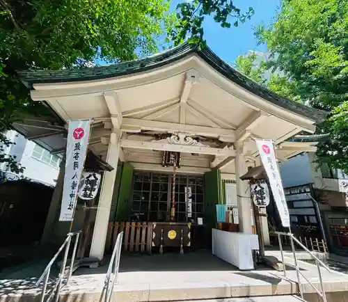 銀杏岡八幡神社の本殿・本堂