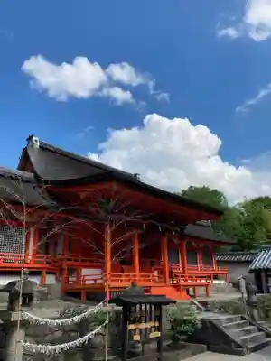 休ヶ岡八幡宮（薬師寺境内社）の本殿・本堂