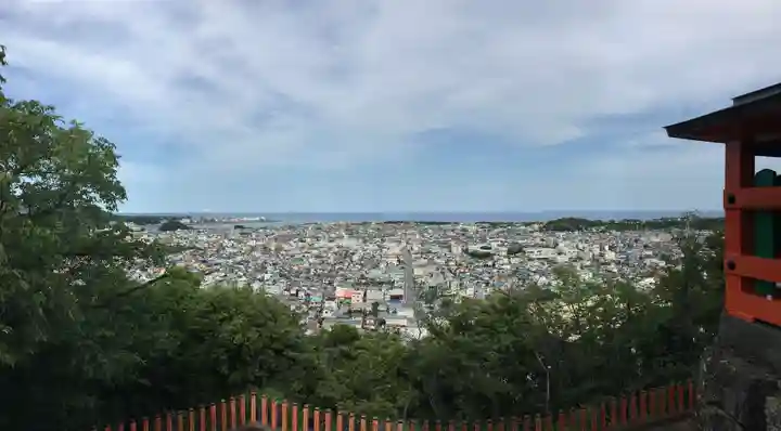 神倉神社(熊野速玉大社摂社)の景色