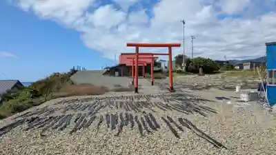 稲荷神社の庭園