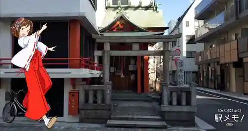 篠塚稲荷神社の本殿・本堂