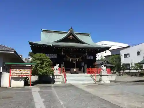 雷電神社の本殿