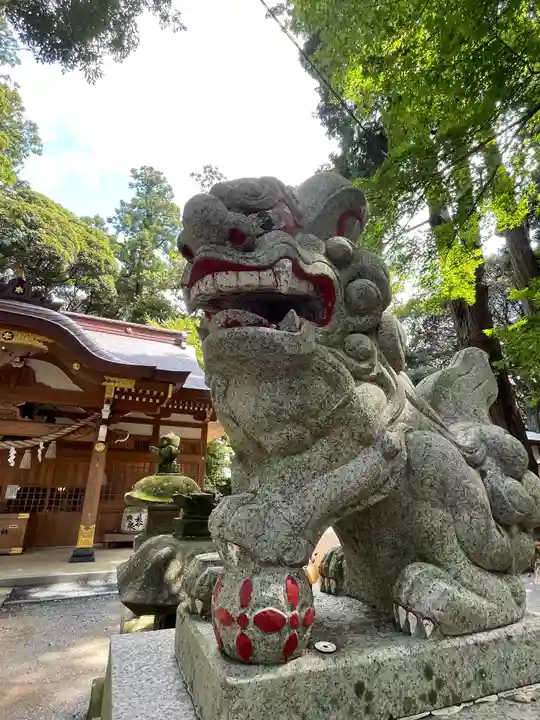 麻賀多神社の狛犬
