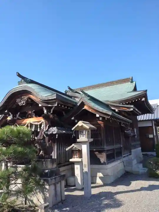 安羅神社の本殿・本堂