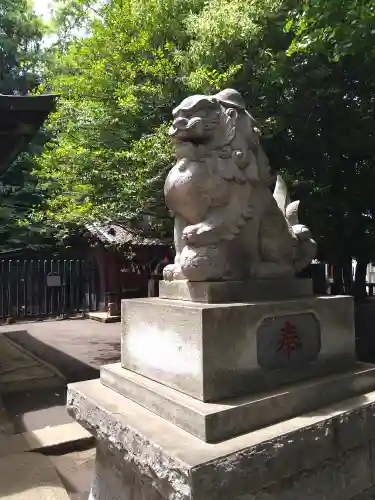 碑文谷八幡宮の狛犬