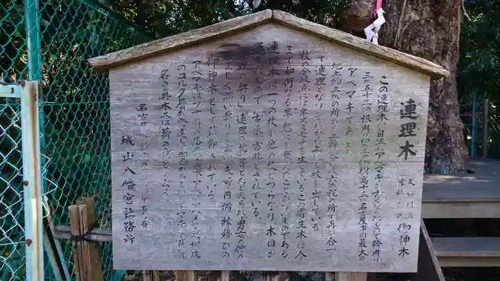 城山八幡宮の歴史