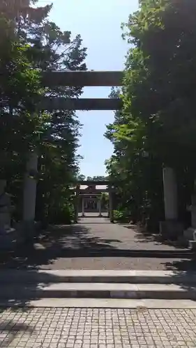 岩見澤神社の鳥居