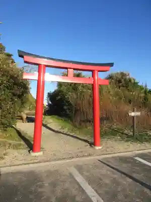 伊古奈比咩命神社の鳥居