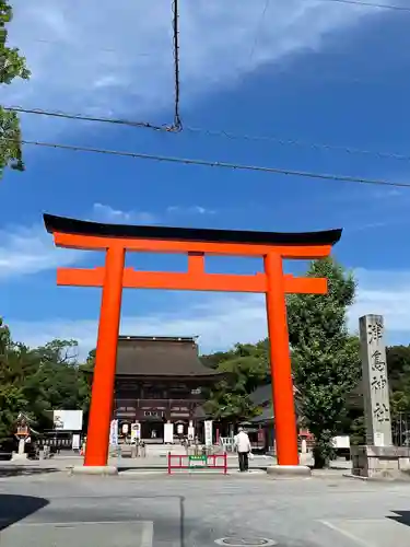 津島神社の鳥居