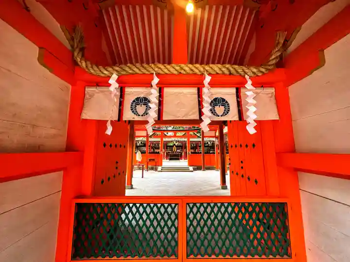 吉田神社の本殿・本堂