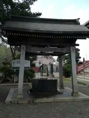 千葉寺の手水舎