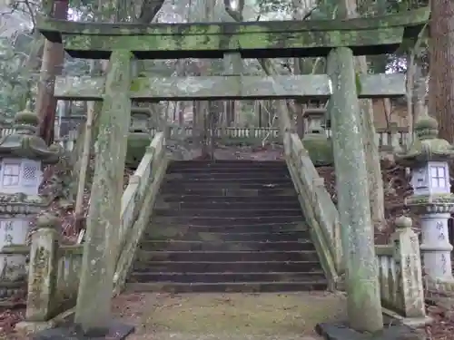 豊崎八幡神社の鳥居