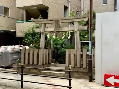 羽呉神社の鳥居