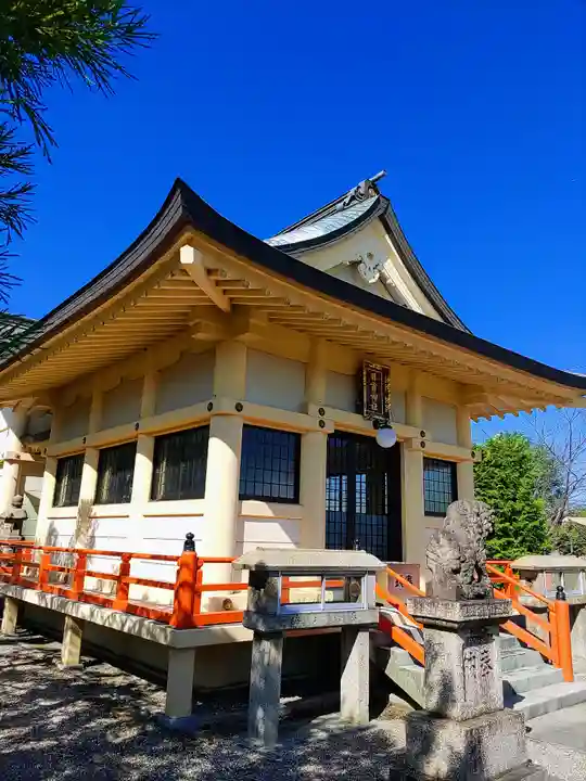 日吉神社の本殿・本堂