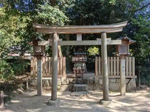 大直禰子神社の鳥居