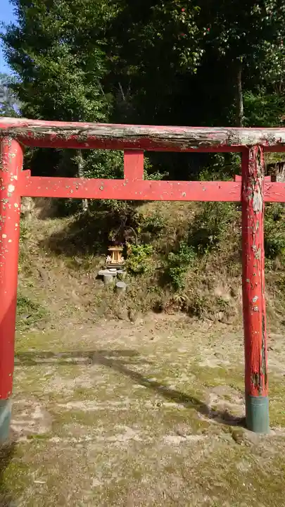 板列神社の鳥居