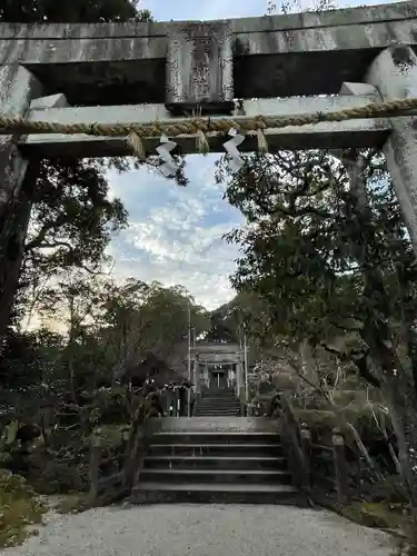 黒髪神社の鳥居