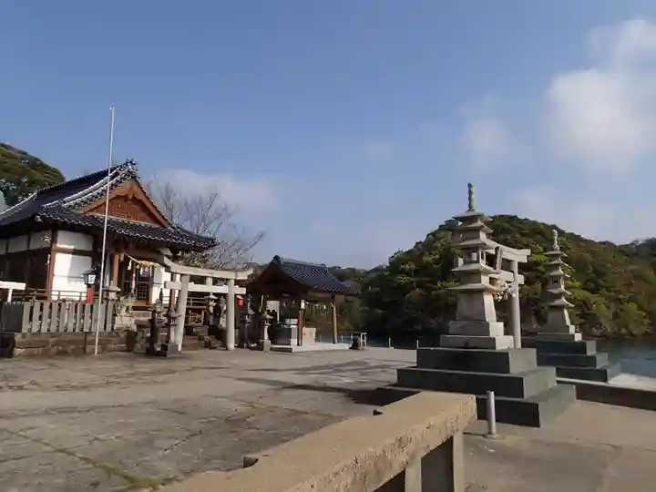 住吉神社の周辺