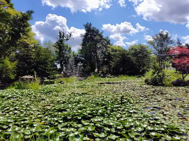 北海道護國神社の庭園