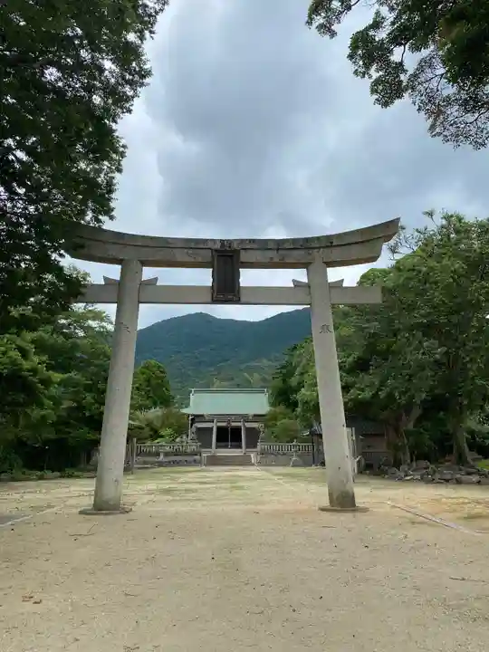 由良神社の鳥居