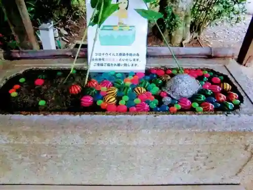 富里香取神社の手水舎