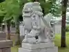 納内神社の狛犬