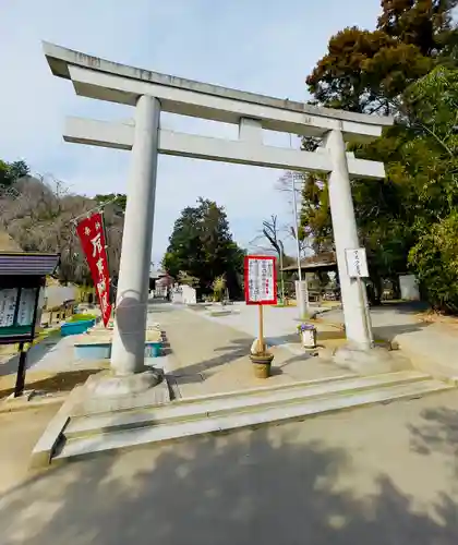 東沼神社の鳥居