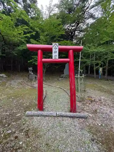山ノ神神社の鳥居