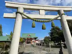 栗山天満宮の鳥居