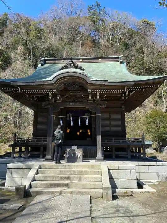 御霊神社の本殿・本堂