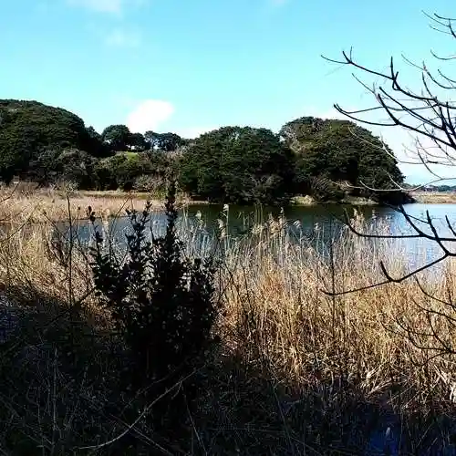 石尊神社の庭園