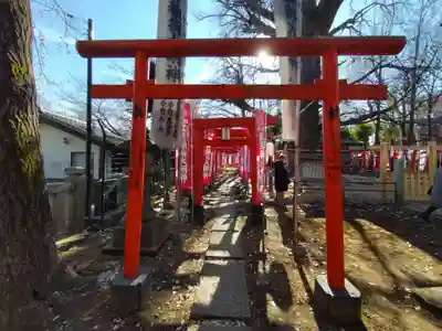 武芳稲荷神社の鳥居