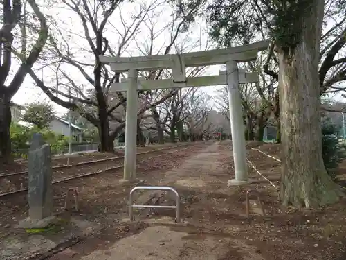 東蕗田天満社の鳥居