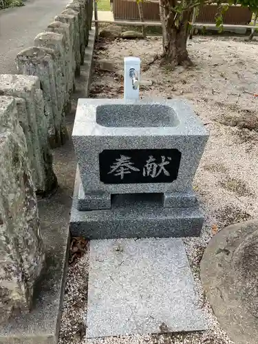 稲生神社の手水舎
