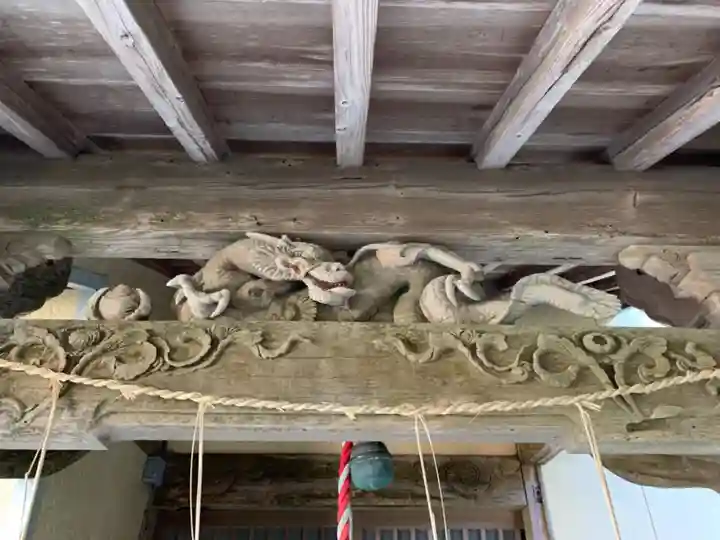 神明神社の芸術