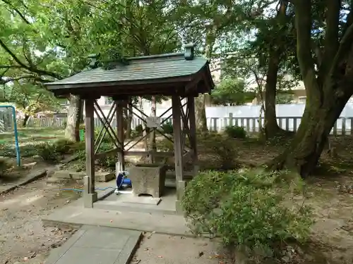 新屋坐天照御魂神社の手水