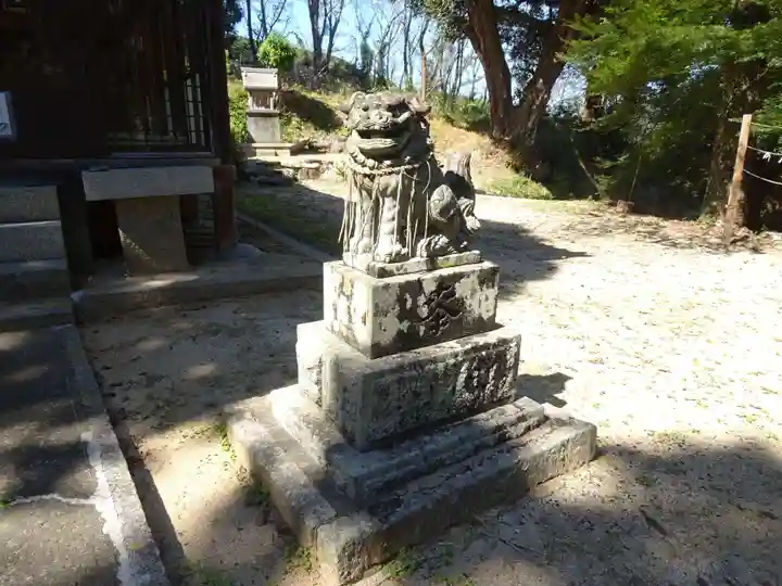 熊野神社の狛犬