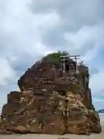 稲佐の浜 弁天島(島根県)