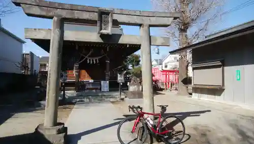 白山神社の鳥居