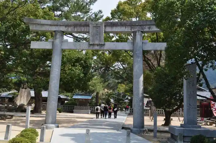 松陰神社の鳥居