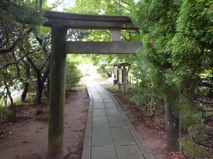 冨士浅間神社の鳥居
