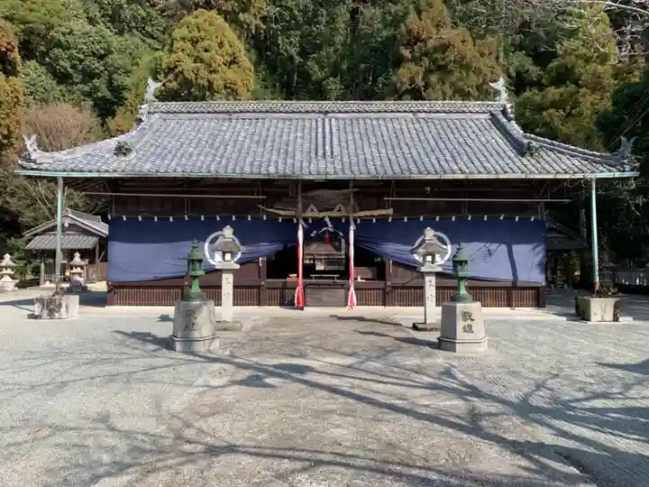 大歳金刀比羅神社の本殿・本堂