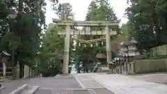 宝山寺の鳥居