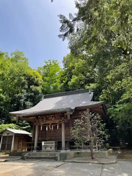 山神社の本殿