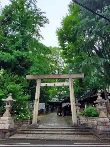 神明社の鳥居