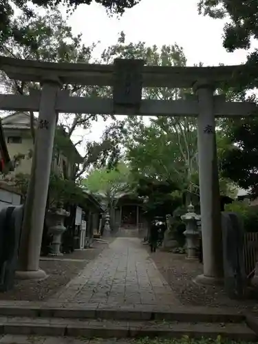 銚港神社の鳥居