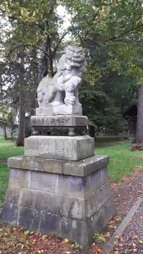 東川神社の狛犬